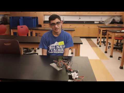 Netanel&#039;s First Milestone - Gesture-controlled Robot
