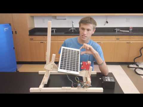 Sam&#039;s Final Video! Sun-Tracking Solar Panel