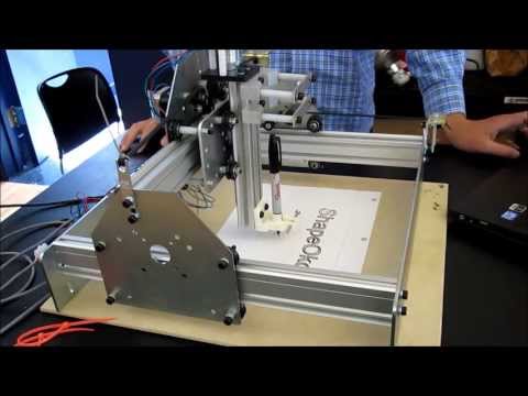 Bryan demos his CNC mill starter project!