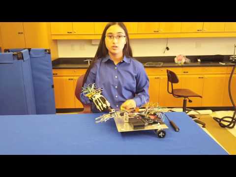 Bryanna&#039;s Final Video! Gesture Controlled Robot