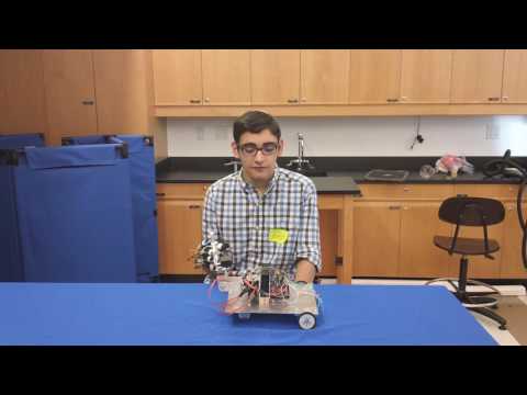 Netanel&#039;s Final Video! Gesture Controlled Robot