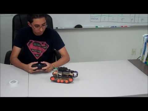 Daniel completed his RC Robot Tank!