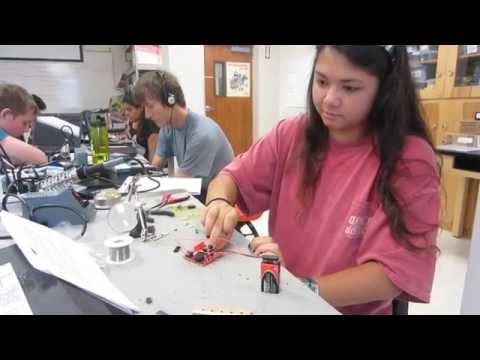 Amy&#039;s Starter Project (Theremin) - 2014 Houston BSE