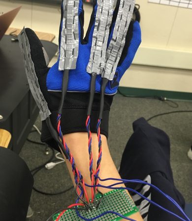 Flex Sensors on Glove