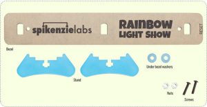 Rainbow Light Show Materials