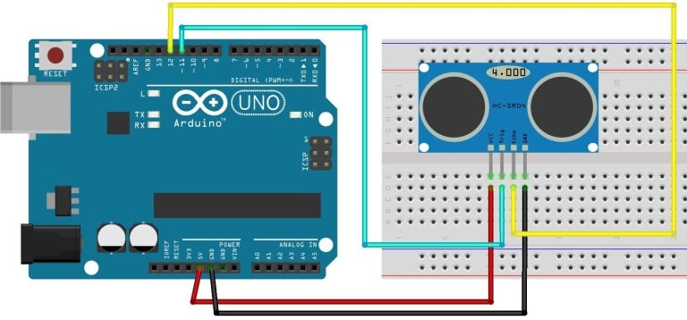 ultrasonic-sensor-with-arduino-hc-sr04